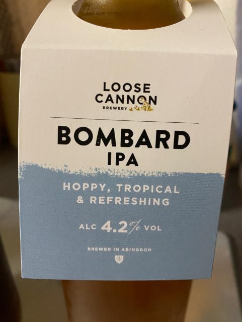 Bombard 4.2%, Loose Cannon Brewery, England