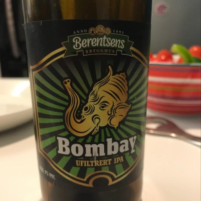 Bombay India Pale Ale 7.0%, Berentsens Brygghus, Norway
