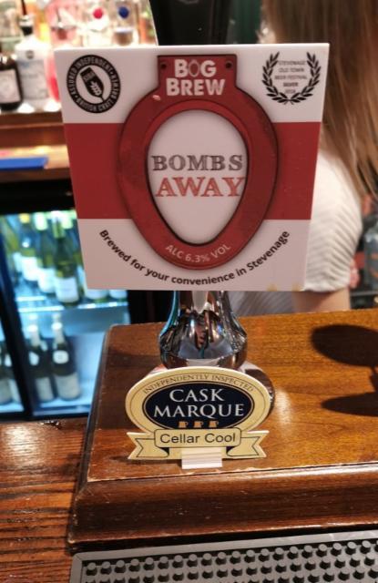 Bombs Away 6.3%, Bog Brew Beers, England