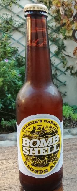 Bombshell 5.2%, Charlie's Garage Craft Brewery, South Africa