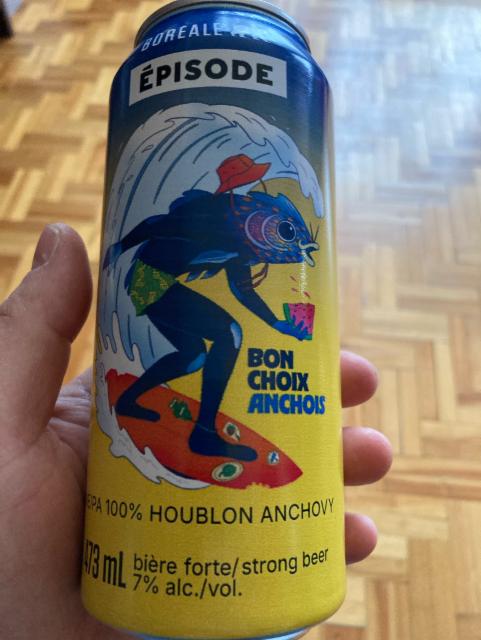 Bon choix anchois 7.0%, Boréale - Brasseurs du Nord, Canada