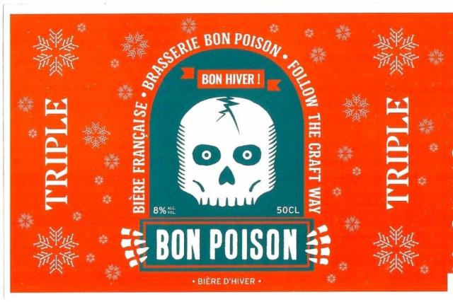Bon Hiver ! 8.0%, Brasserie Bon Poison, France
