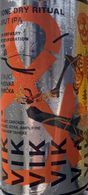 Bone dry ritual 6.6%, Vik, Czech Republic