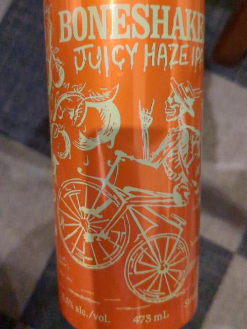Boneshaker Juicy Haze IPA, Amsterdam Brewing Company