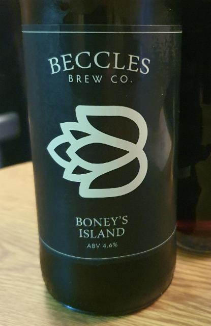 Boney's Island 4.6%, Beccles Brew Co Ltd, England