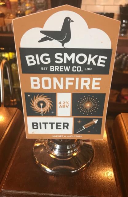 Bonfire 4.2%, Big Smoke Brew Co., England