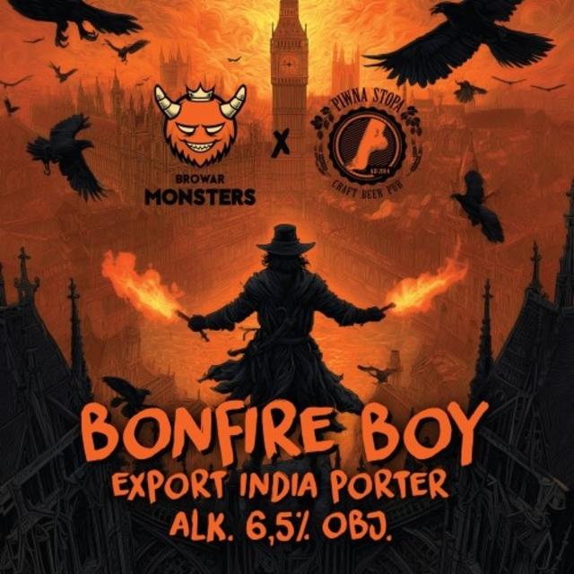 Bonfire Boy 6.5%, Browar Monsters, Poland
