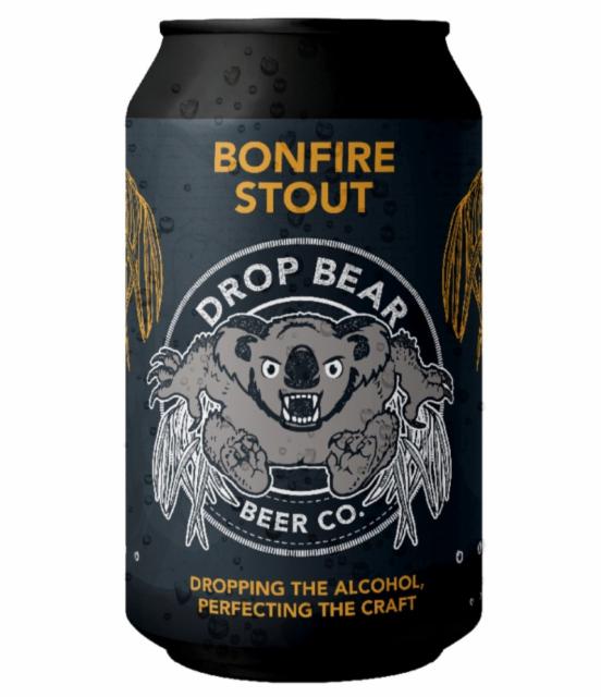 Bonfire Stout 0.5%, Drop Bear Beer Co., Wales
