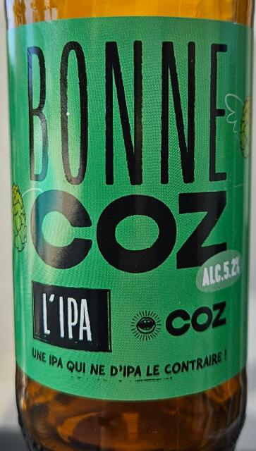 Bonne Coz l'IPA, Coz Brewery