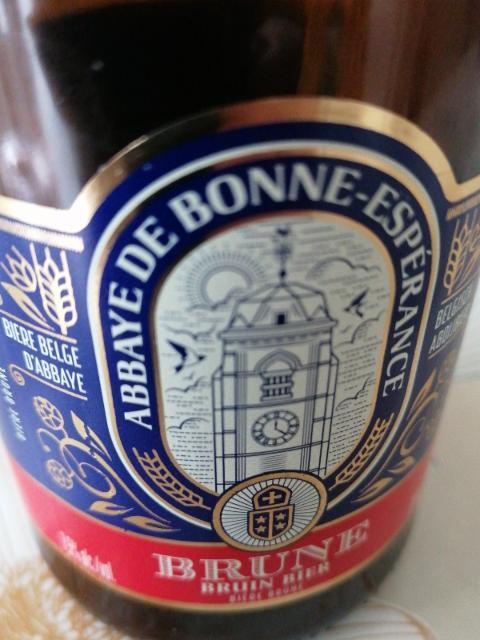 Abbaye de Bonne Esperance Brune 7.5%, Brasserie La Binchoise, Belgium