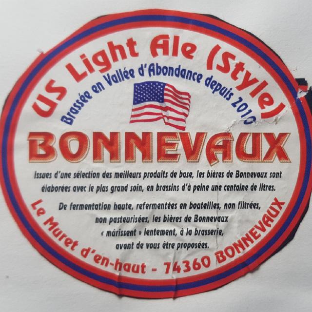 Bonnevaux US Light Ale, La Petite Brasserie De Bonnevaux [Closed]