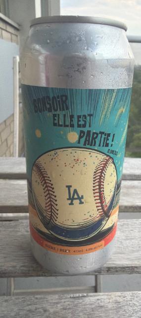 Bonsoir elle est partie 4.8%, Brasserie Sir John Brewing Co., Canada
