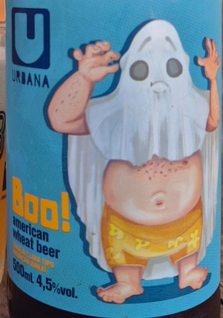 Boo! 4.5%, Cervejaria Urbana, Brazil