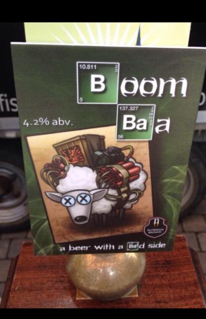 Boom Baa 4.2%, Nutbrook Brewery, England