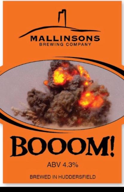 Booom! 4.3%, Mallinsons Brewing Company, England