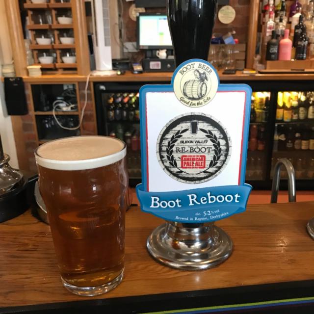 Boot Reboot 5.2%, Boot Beer, England