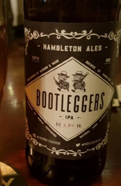 Bootleggers IPA 5.0%, Hambleton Ales / Brewery, England