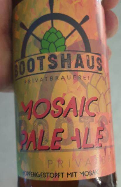 Bootshaus Mosaic Pale Ale 6.2%, Bootshaus Privatbrauerei, Germany