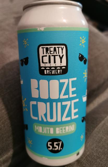 Booze Cruize - Mojito Beerini 5.5%, Treaty City Brewery, Ireland