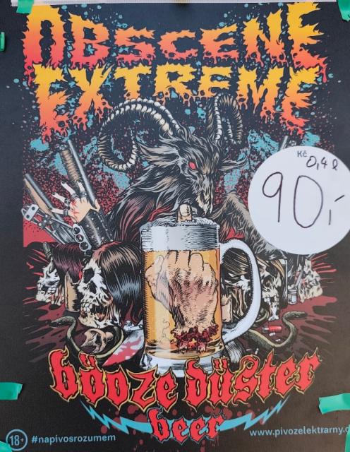 Böoze Düster (Obscene Extreme 2025 Limited Edition) 4.7%, Pivovar Proud, Czech Republic
