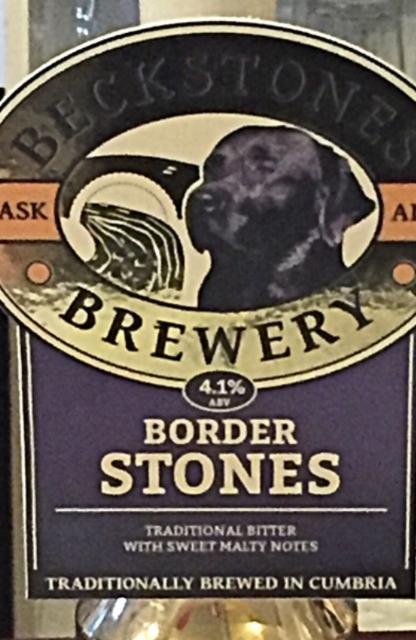 Border Stones 4.1%, Beckstones Brewery, England