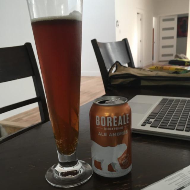 Boréal Ale Ambrée 4.2%, Boréale - Brasseurs du Nord, Canada