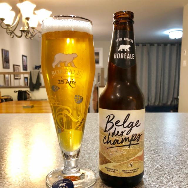 Boréale Belge des Champs 6.5%, Boréale - Brasseurs du Nord, Canada