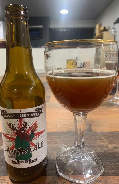 Boreale (malt biscuit) 6.8%, Brasserie des 4 Vents, Switzerland