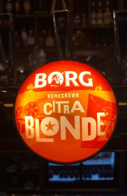Borg Homegrown Citra Blonde 5.0%, Nøgne Ø, Norway