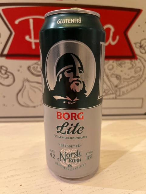 Borg Lite 4.2%, Hansa Borg Bryggerier (Royal Unibrew), Norway