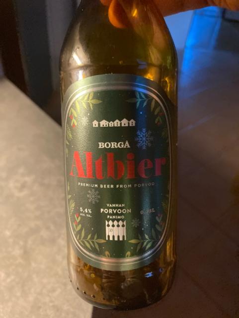 Borgå Altbier 5.4%, Vanhan Porvoon Panimo, Finland