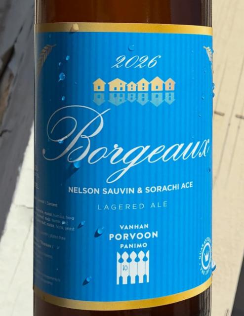 Borgeaux 2026 5.2%, Vanhan Porvoon Panimo, Finland