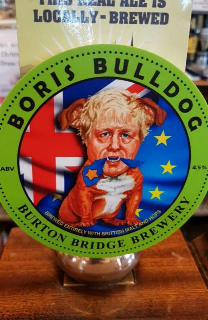 Boris Bulldog 4.5%, Burton Bridge Brewery, England