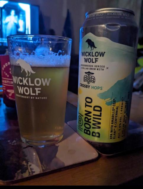 Born To B Wild 5.0%, Wicklow Wolf Brewing, Ireland