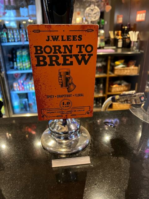Born To Brew 4.0%, J.W. Lees Brewery, England