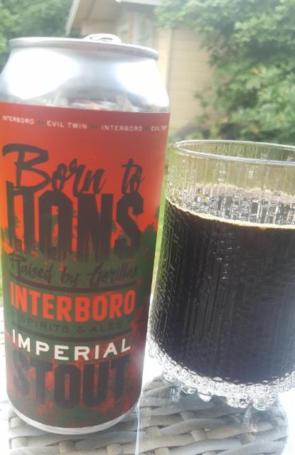 Born To Lions, Raised By Gorillas 11.0%, Interboro Spirits & Ales, United States