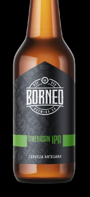 borneo american ipa 5.8%, borneo brewing co, Spain