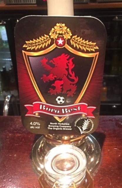 Boro Best 4.0%, North Yorkshire Brewing Company, England
