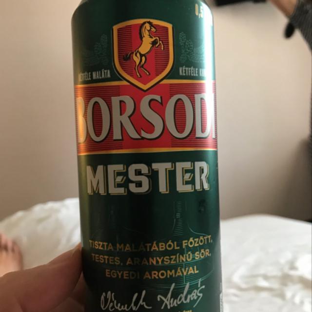 Borsodi Mester 5.0%, Borsodi Sörgyár Kft, Hungary