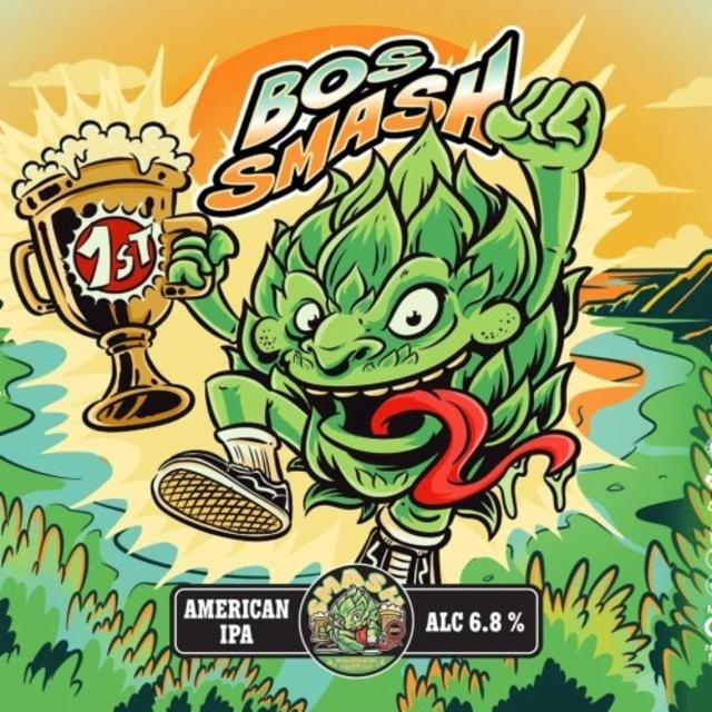 Bos Smash 6.8%, Pulfer Brewery, Croatia