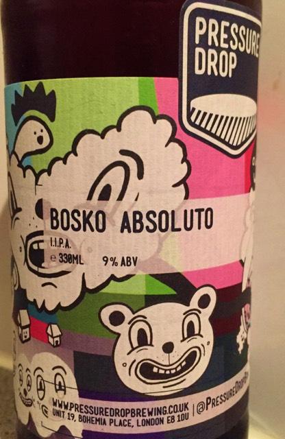 Bosko Absoluto 9.0%, Pressure Drop Brewing (UK), England