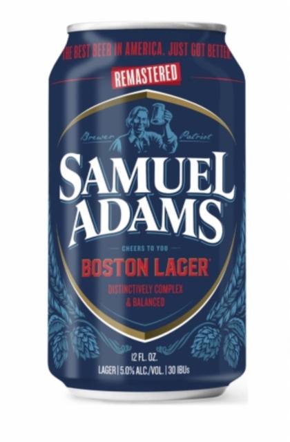 Boston Lager Remastered 5.0%, Samuel Adams (Boston Beer Company), United States