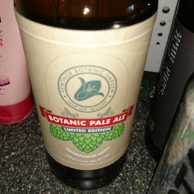 Botanic Pale Ale Limited Edition 7.5%, Goddards Brewery, England