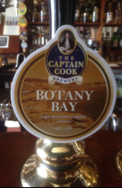 Botany Bay 4.0%, The Captain Cook Brewery, England
