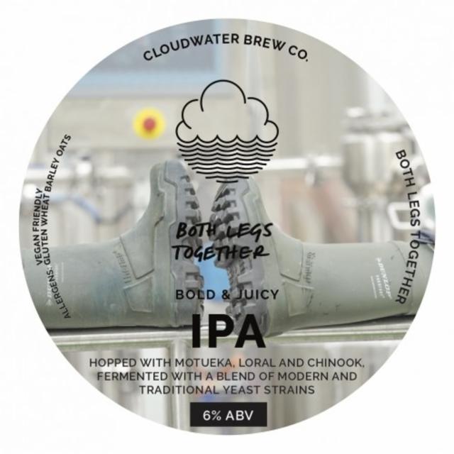 Both Legs Together 6.0%, Cloudwater Brew Co., England