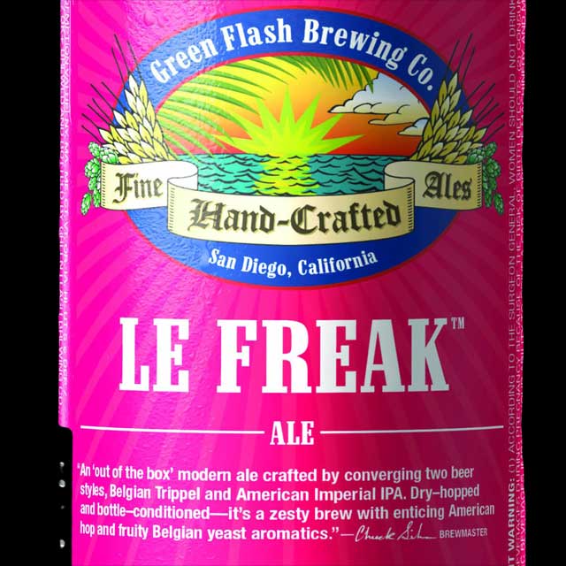 Le Freak Ale 9.2%, Green Flash Brewing Company, United States