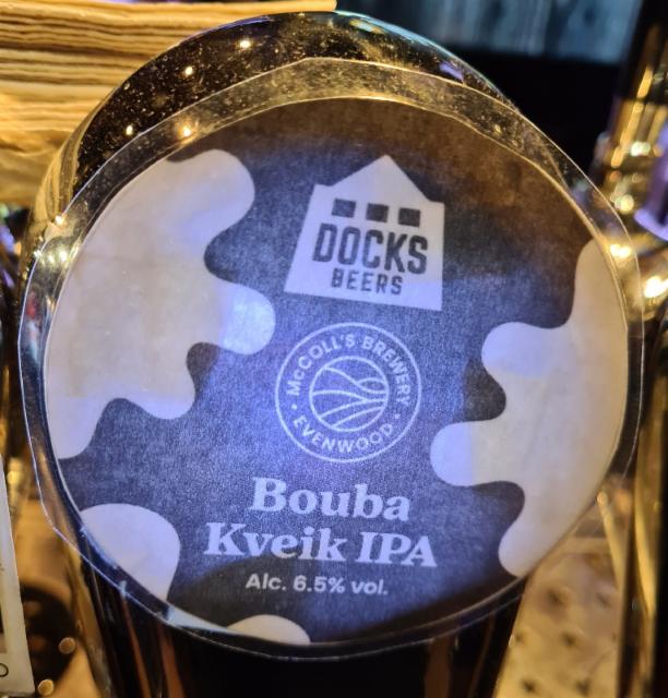 Bouba Kveik IPA 6.5%, Docks Beers, England