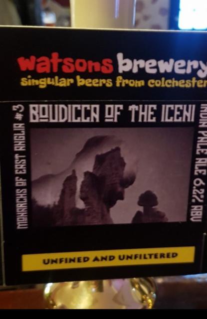 Boudicca Of The Iceni 6.2%, Watsons Brewery, England