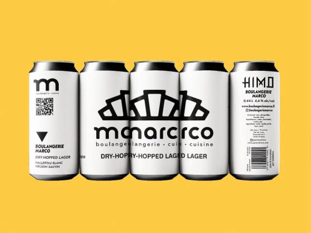 Boulangerie Marco Dry-Hopped Lager 4.8%, Panimo HIMO, Finland