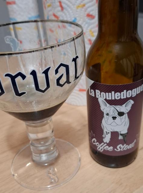 La Bouledogue Coffee Stout 5.0%, La Bouledogue, France